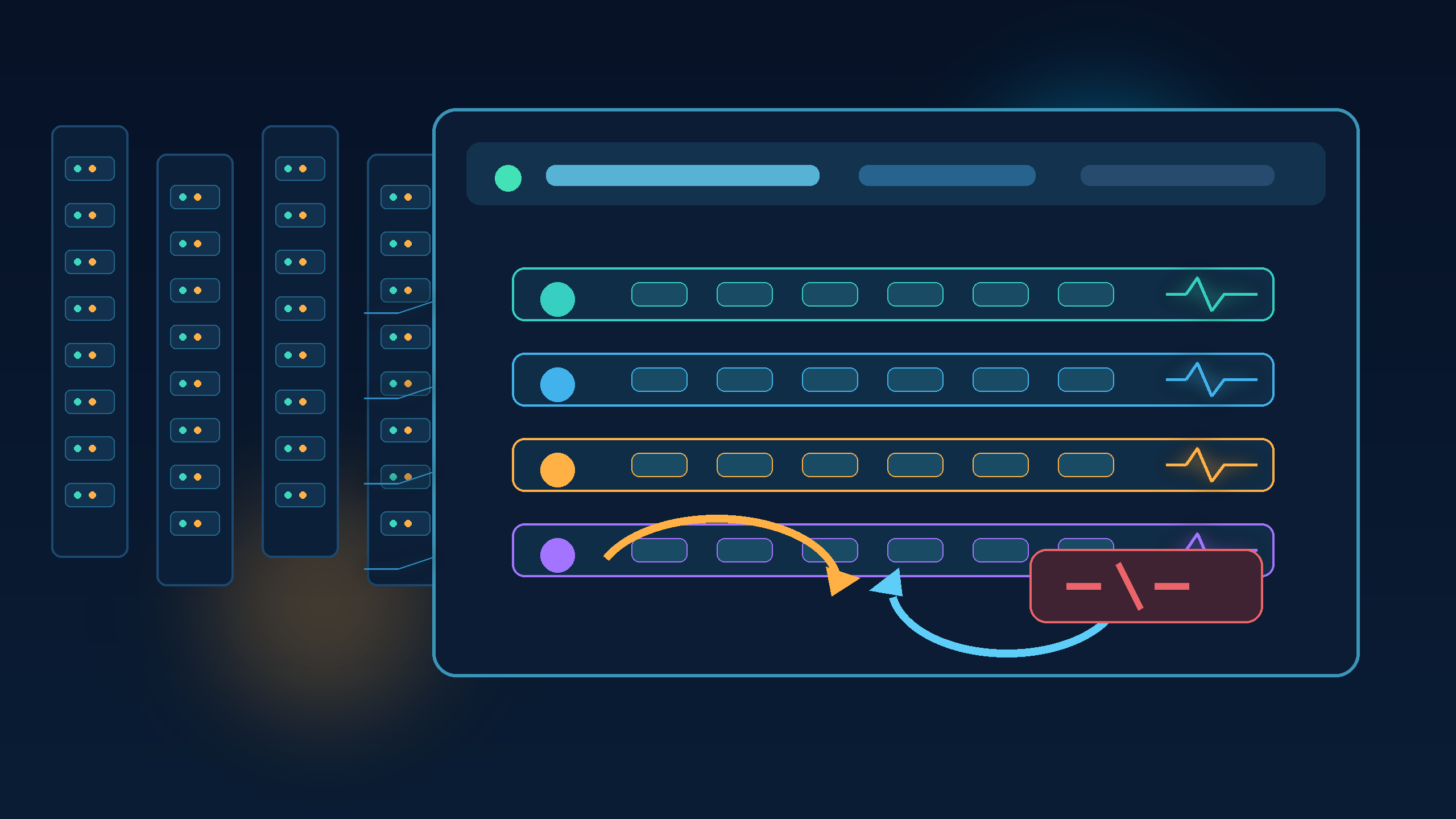 Sơ đồ điều phối Laravel queue worker với Supervisor trên VPS