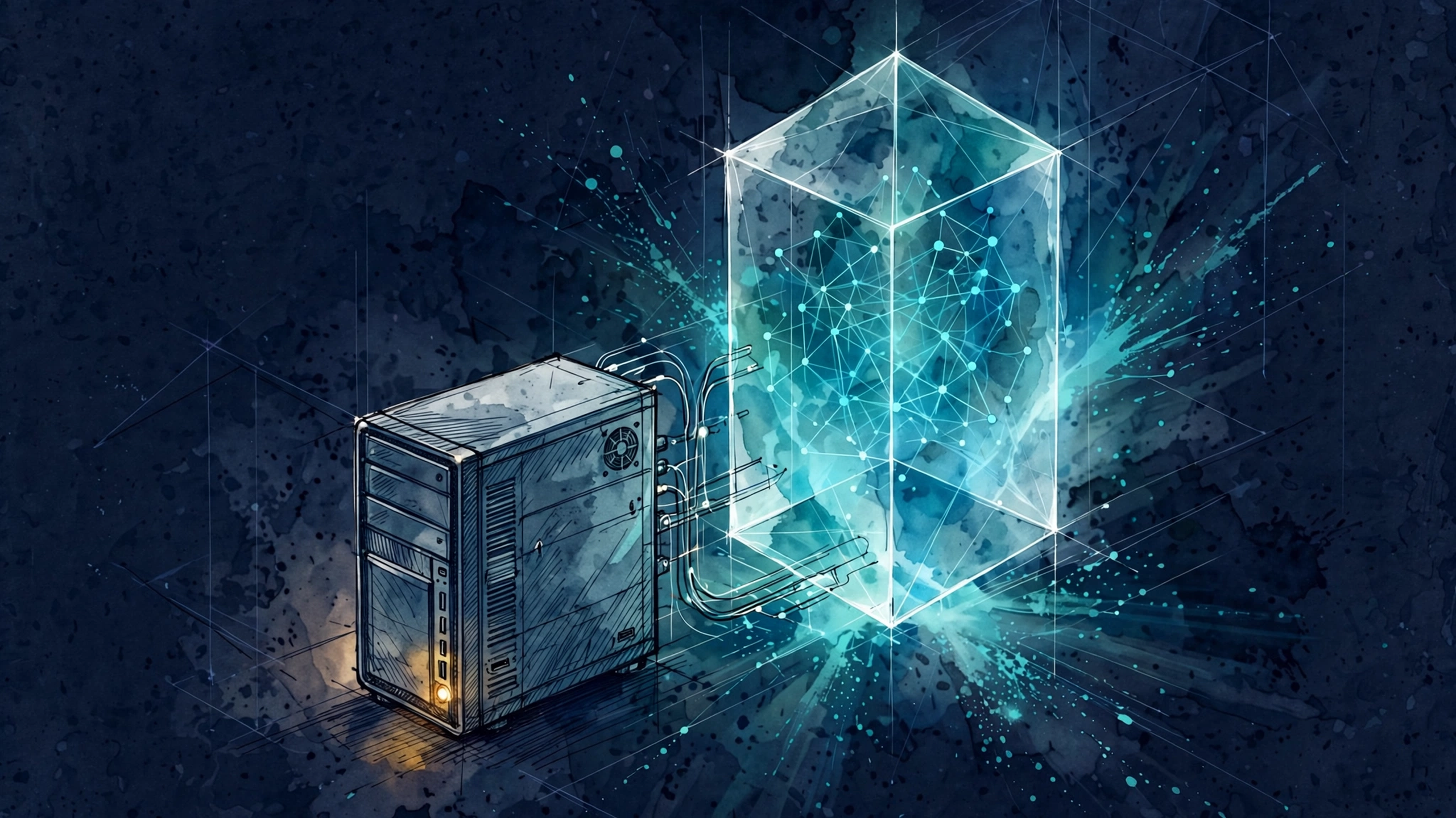 Minh họa kỹ thuật cho Cài Ollama trên Linux và chạy model local đầu tiên.