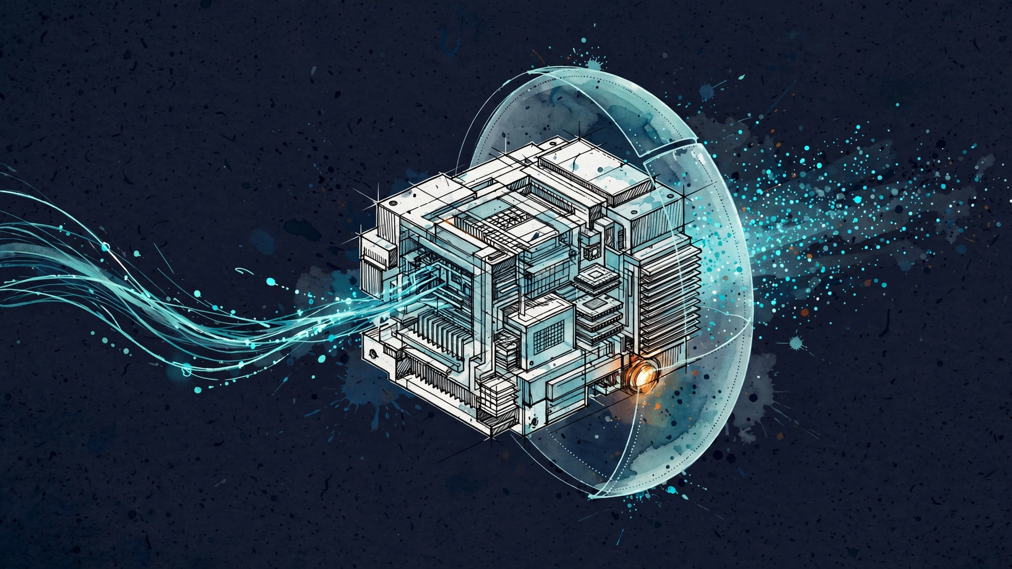 Minh họa kỹ thuật cho Gọi Ollama qua API: endpoint, streaming, model và xử lý lỗi.