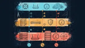 Minh họa Illustration Art về Xây homelab cần gì? Cách xác định mục tiêu, ngân sách và mức độ phức tạp
