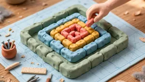 Minh họa 3D Claymation về Cấu trúc file cấu hình Nginx: http server location và events