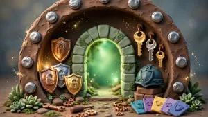 Minh họa 3D Claymation về Cấu hình TLS an toàn: protocol cipher HSTS và security headers