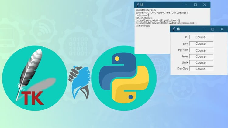 100% OFF- Python GUI Development with Tkinter: Build Pro Desktop Apps!